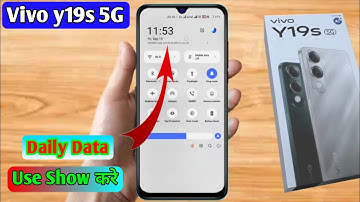 vivo y19s 5g data usage settings, vivo y19s 5g data speed setting, vivo y19s 5g, vivo y19s 5g data