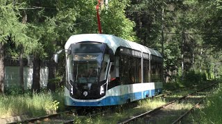 71-931М "Витязь-М" № 31293 следует по маршруту № 12