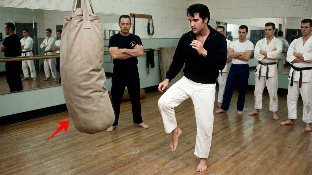 Bruce Lee's Inner Circle MOCKED Elvis's Karate—Seconds Later, One Kick SHOCKED the Martial ArtsWorld