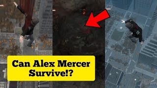 JUMPING FROM HIGHEST BUILDING IN PROTOTYPE - PC GAMEPLAY