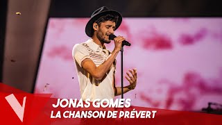Serge Gainsbourg – 'La Chanson De Prévert' ? Jonas Gomes | Lives | The Voice Belgique Saison 9