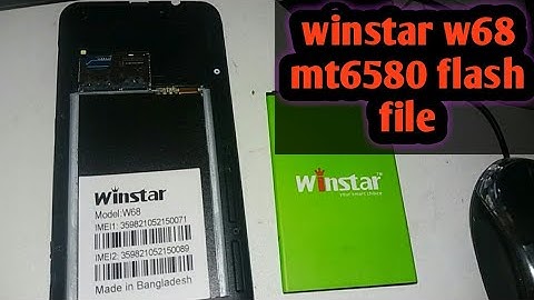 Winstar W68 Flash File mt6580