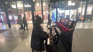 Video thumbnail of "I played OMORI songs in public…"