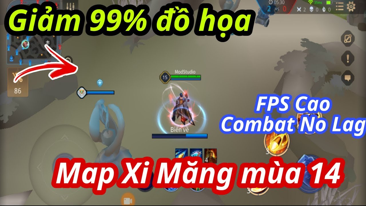 Fix Lag Liên Quân Mùa 14 Mới Nhất - Map xi măng Giảm... - youtube