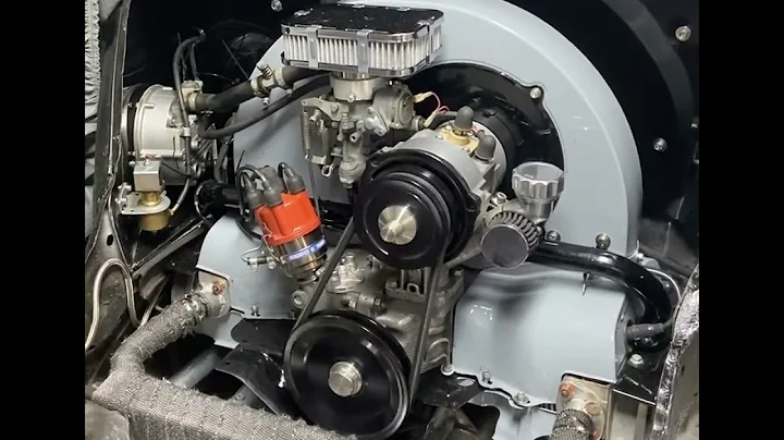 First start after rebuild. Vw bug engine 1600 single port.