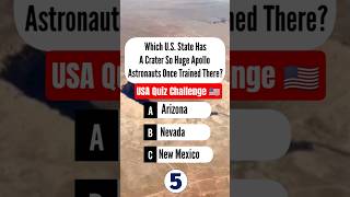 USA Quiz | Only Smart People Know Where Apollo Astronauts Trained!🌕 #quiz #historyquiz #ytshorts
