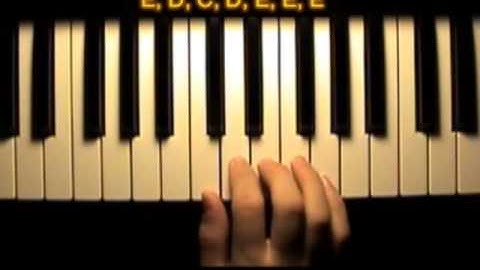 Mary had a little lamb (Beginner)