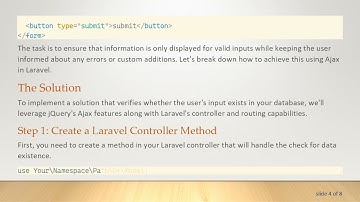 How to Check if Data Exists in a Laravel Database Using JavaScript Ajax