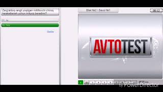 AVTOTEST IMTIHON TEST JAVOBLARI 2- BILET AVTOTEST IMTIHON TEST JAVOBLARI 2- BILET