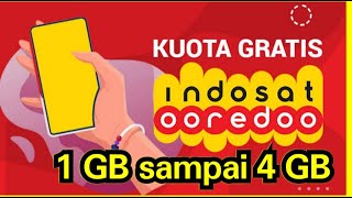 cara mendapatkan kuota gratis indosat 2021