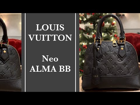 Louis Vuitton Black Monogram Empreinte Neo Alma BB QJBJGQ1DK2003