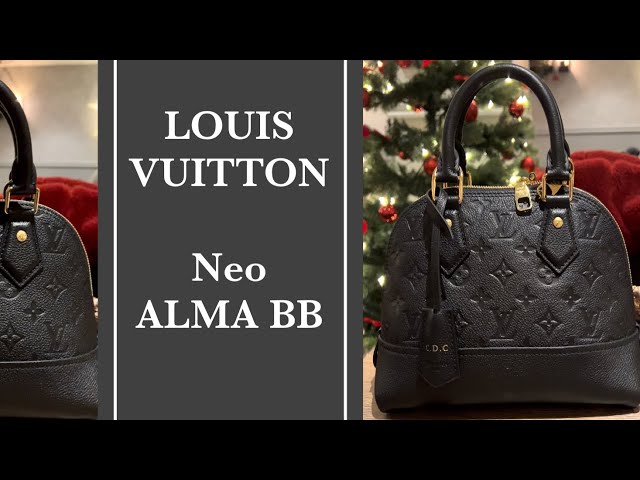 My very first LV - the Neo Alma BB in Black Empreinte 😻 : r/Louisvuitton