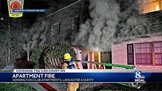 Lancaster apartment fire