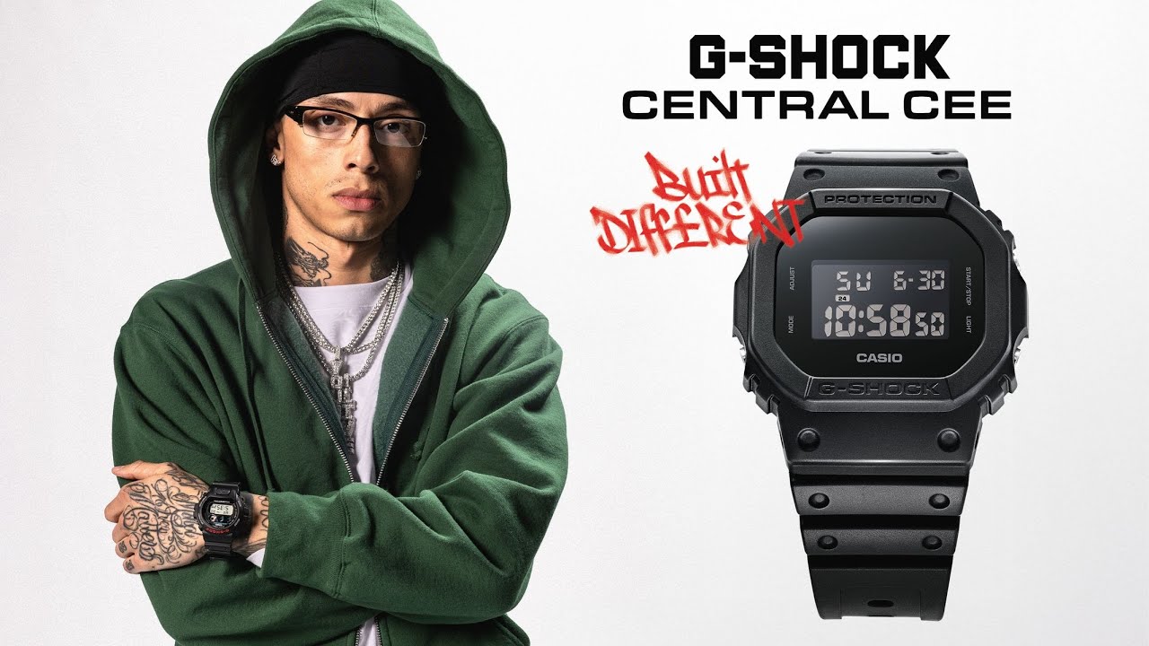 橋本　Central Cee着用　CASIO G-SHOCK G-SHOCK | CENTRAL CEE - YouTube