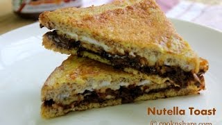 Nutella Banana Toast
