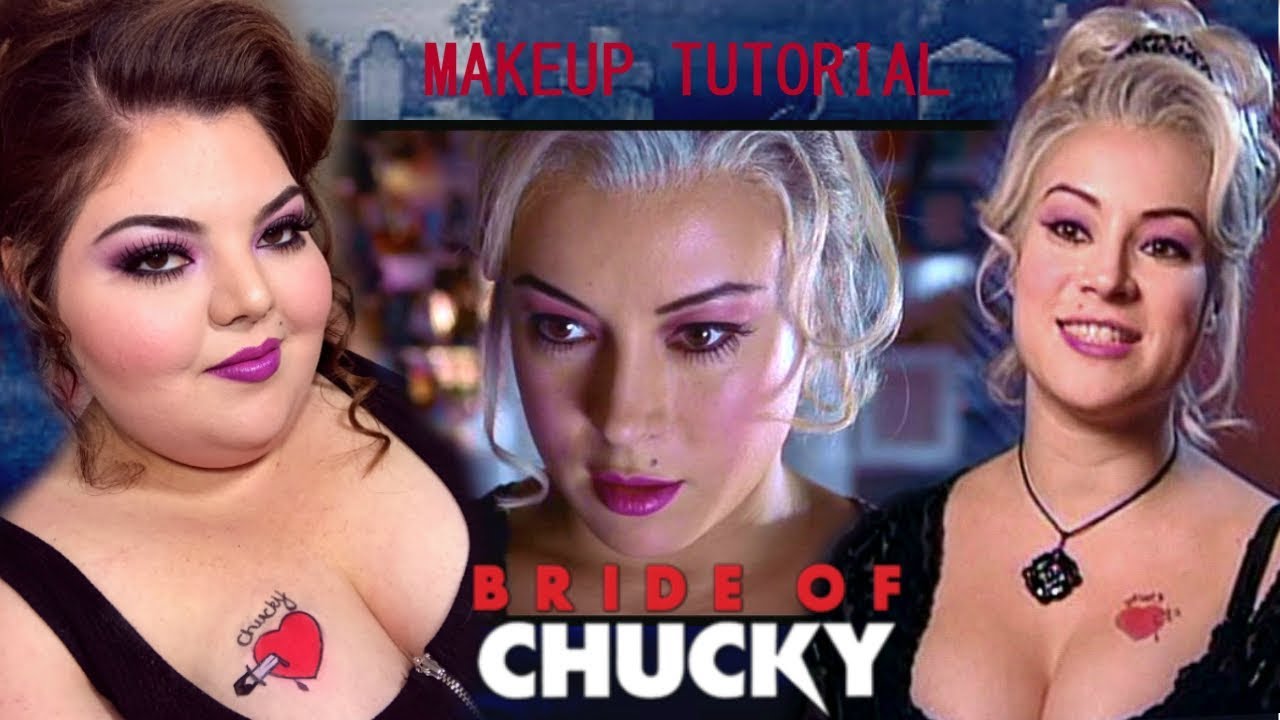Playing Dress Up The Bride Of Chucky 1998 Tiffany Jennifer Tilly Bride Of Chucky Playing Dress Up Tillys [ 720 x 1280 Pixel ]