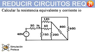 ❗Como CALCULAR RESISTENCIA EQUIVALENTE y CORRIENTE ELÈCTRICA de un circuito eléctrico mixto ❗