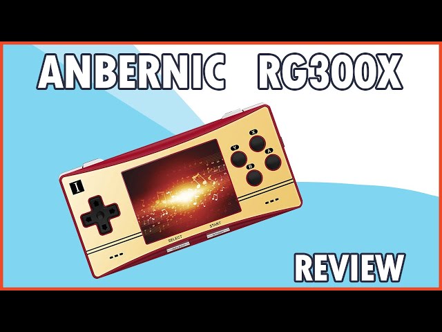 Anbernic RG300x - The Gameboy Micro inspired retro gaming handheld