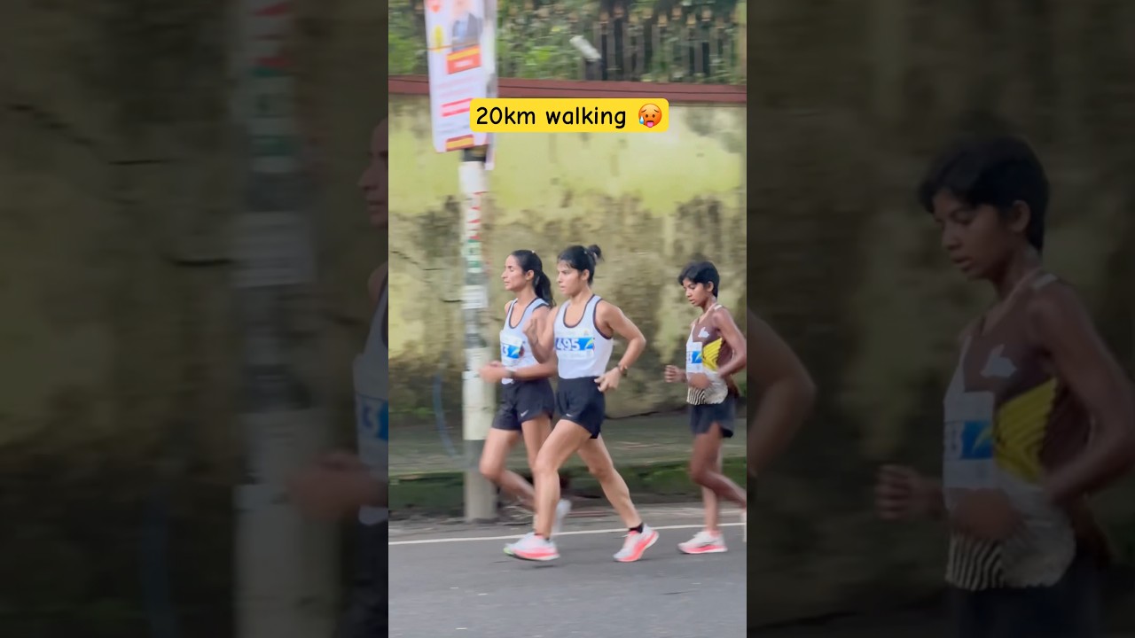 20km race walk🥵 