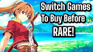 7 Nintendo Switch Games To Buy Before RARE & EXPENSIVE! (Episode 12) @90shandheldgamer