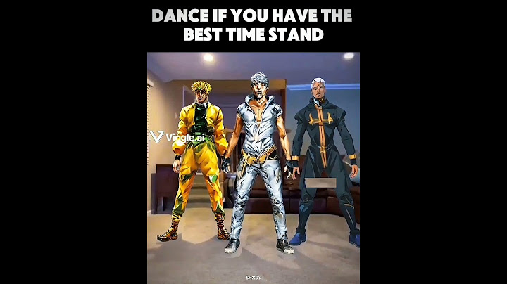 ||Dance if you have the best time stand|| #anime #edit #animeedit