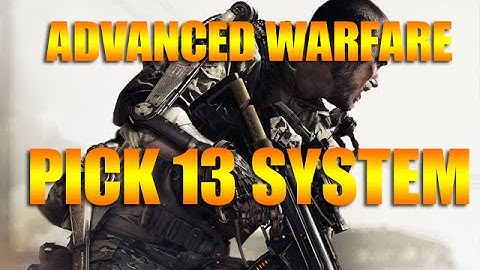 Pick 13 Create a Class System | Call of Duty: Advanced Warfare