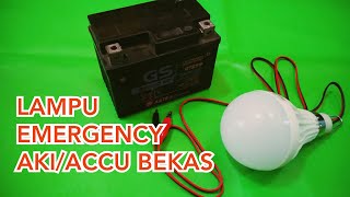 Cara Merubah Lampu LED 220 Volt Jadi LED 12 Volt