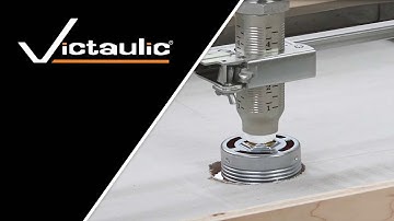 Victaulic VicFlex™ Style AB2 Bracket: Drywall T-Grid Installation - Concealed Pendent