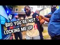 Wannabe THUG Crash Out Nearly Kills Kids & Gets Instant Karma!
