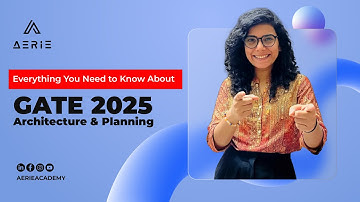 All About GATE 2025 Architecture & Planning |Gate Architecture Preparation |Online Classes GATE 2025