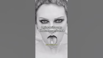 taylor swift songs about revenge/karma || #taylorswift #erastour #swifties #shorts