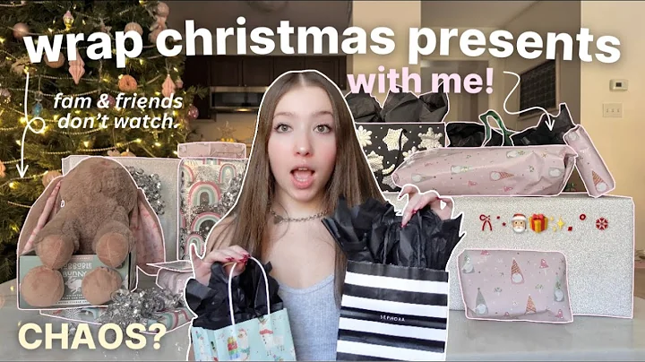 WRAPPING CHRISTMAS PRESENTS 💝 what I'm *giving* for christmas 2024
