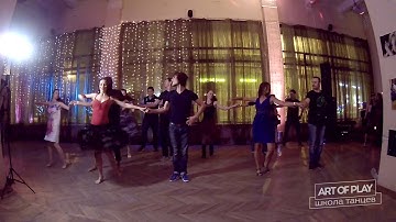 Moscow Zouk Flashmob 2017 on Jam Dance Fest / Art of Play