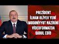 Prezident İlham Əliyev yeni Mədəniyyət nazirini videoformatda qəbul edib