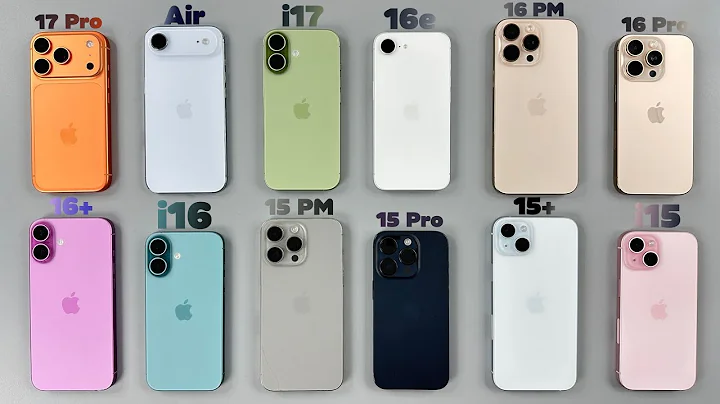iPhone 17 Pro/17/iPhoneAir/16e/16ProMax/16Pro/16/16Plus/15ProMax/15Plus/15Pro/15 - BATTERY TEST 🔥