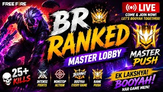 🔥 BR Ranked Live Gameplay | Master Rank Push 💪 | Intense Battles & Booyah! | Free Fire Live