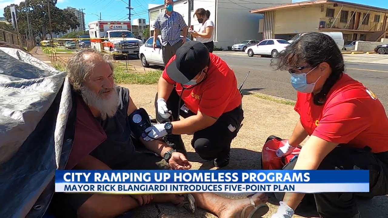 City ramps up homeless programs across Oahu - YouTube