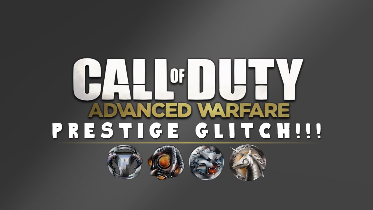 CALL OF DUTY: ADVANCED WARFARE 15TH PRESTIGE GLITCH [EASY]