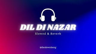 Dil Di Nazar Slowed And Reverb Lofi Music Salman Khan Shaan Priya 