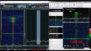 Empfindlichkeitstest zwischen Afedri LAN-IQ und Winradio G33DDC Excalibur Pro