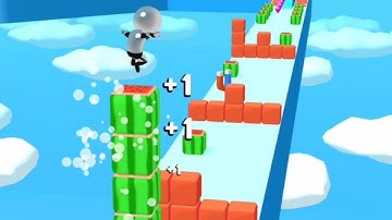 Cube Surfer 🧊⭐️ All Levels Gameplay Android,ios Level (44-48)