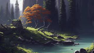 Floating Through Eternity: Ethereal atmosphere of floating through eternity