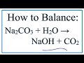 Balancing Chemical Equations Concepts