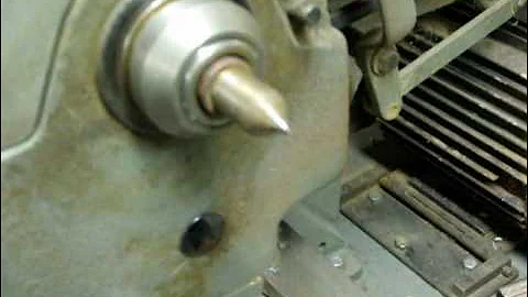 MORSE TAPERS on Atlas & Clausing Lathes tubalcain