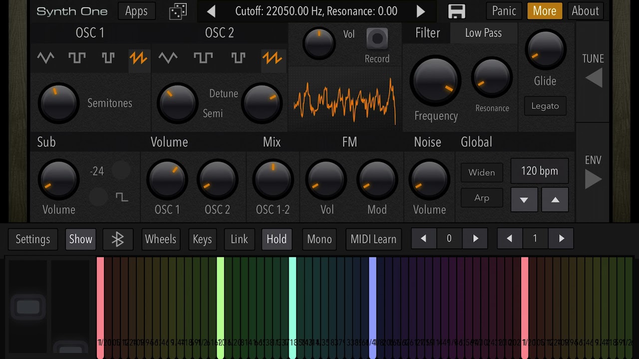 AudioKit Synth One: Nathan K5HA (Second Gen K5LA)
