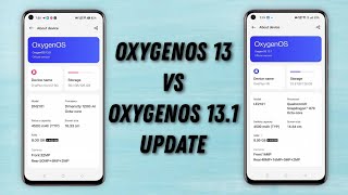 OxygenOS 13 Vs OxygenOS 13.1 | Which Is Best | Full Comparision