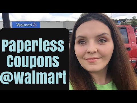 How To Get & Use Walmart Paperless Coupons - YouTube