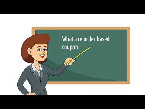 What are order based coupons?
