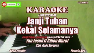 Yan Josua||Gihon Marel - JanjiMu Kekal Selamanya - Karaoke Lirik