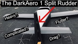 The DarkAero 1 Aircraft Split Rudder